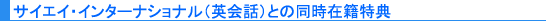 �T�C�G�C�E�C���^�[�i�V���i���i�p��b�j�Ƃ̓����ݐГ��T